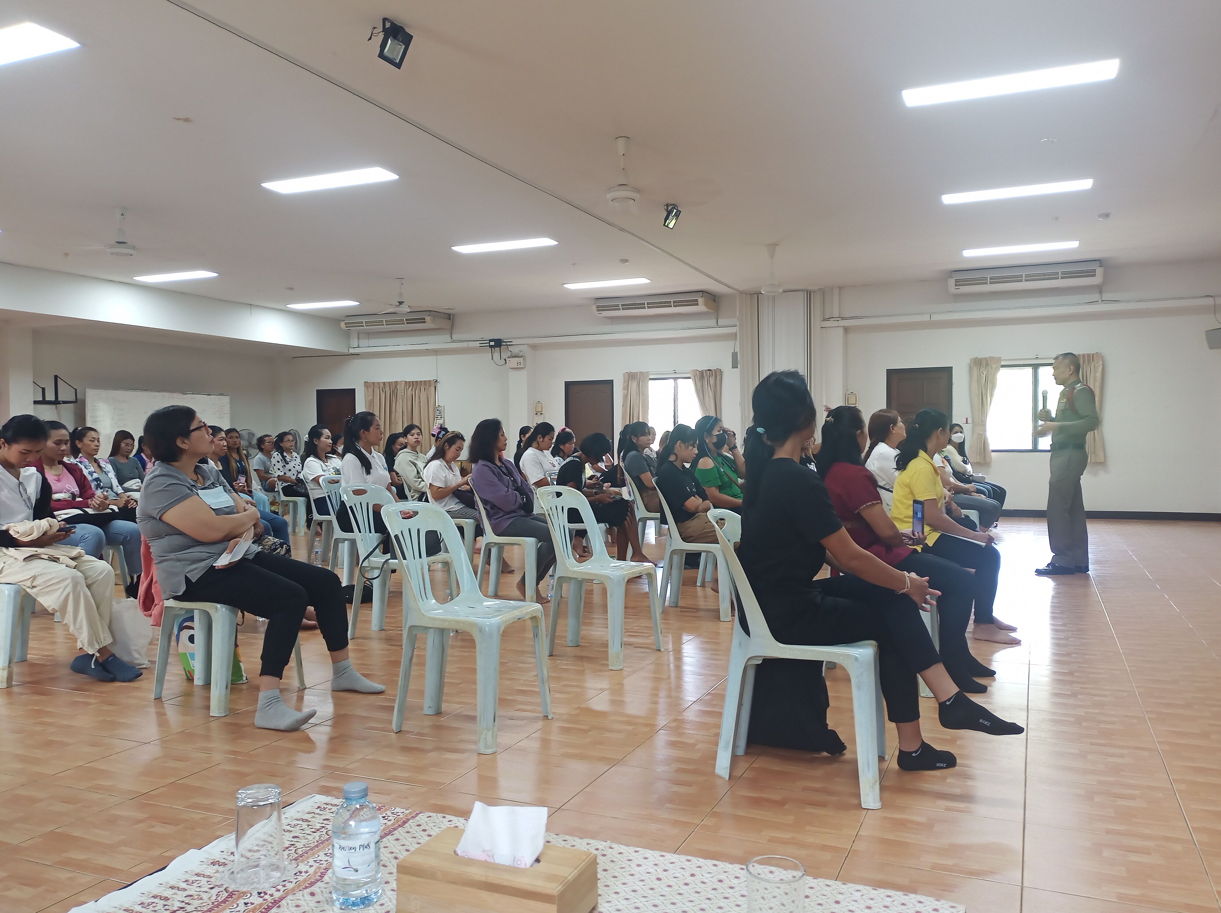 Vortrag in der Meeting Hall